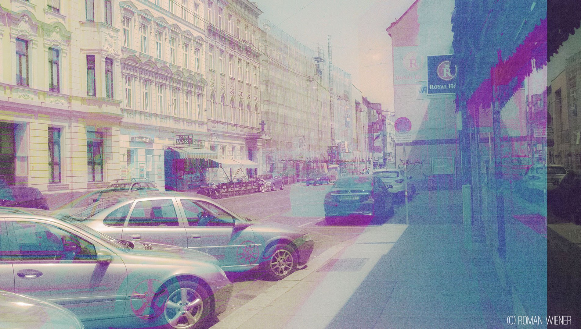 Vintage- Vienna ---Collage 