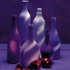 violet bottles