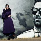 violet coat