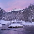 Violet-rosa Licht über dem Vorderrhein... reload