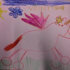 Violetta (5) und das Einhorn !...