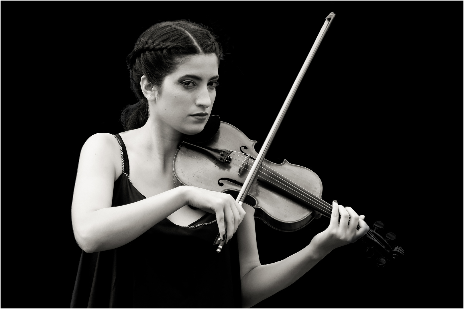 Violinenspielerin