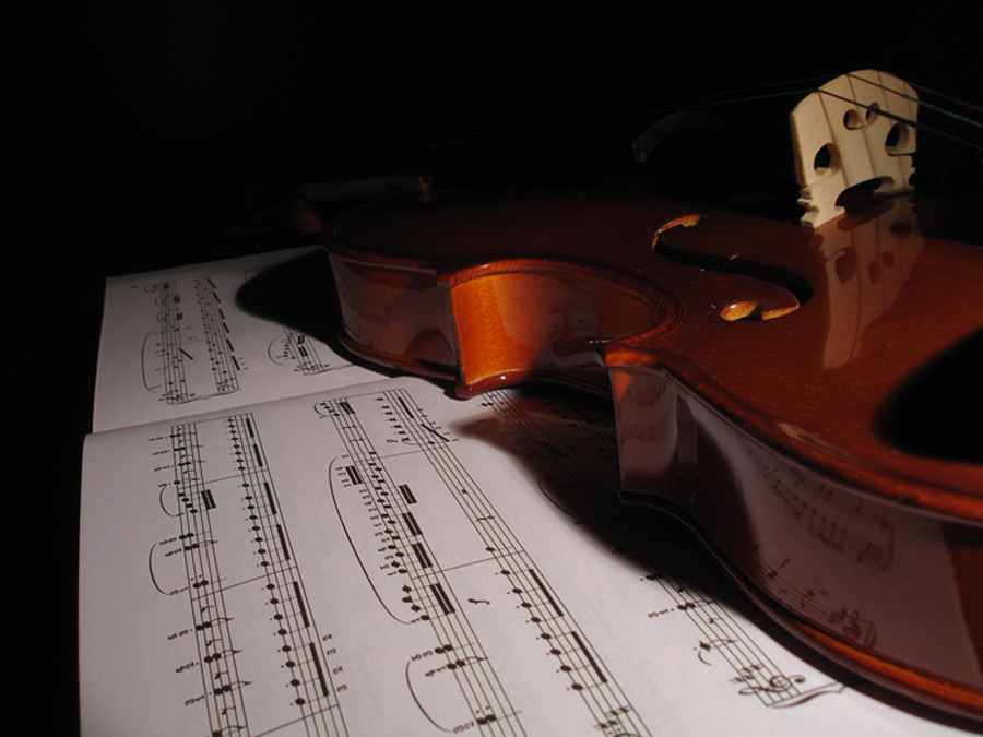 violino e spartito