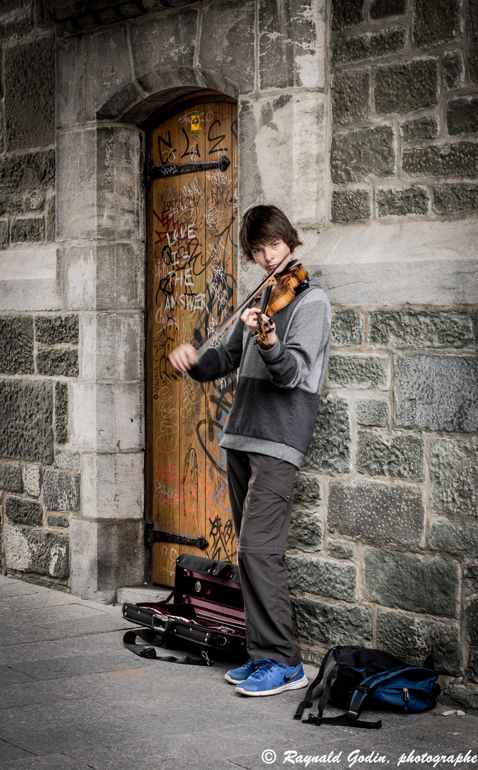 Violoniste de la rue