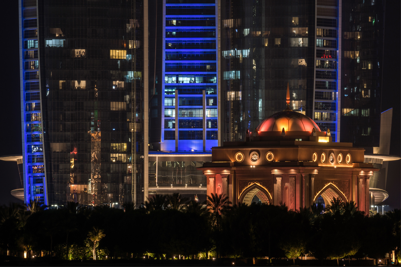 VIP Einfahrt des Emirates Palace