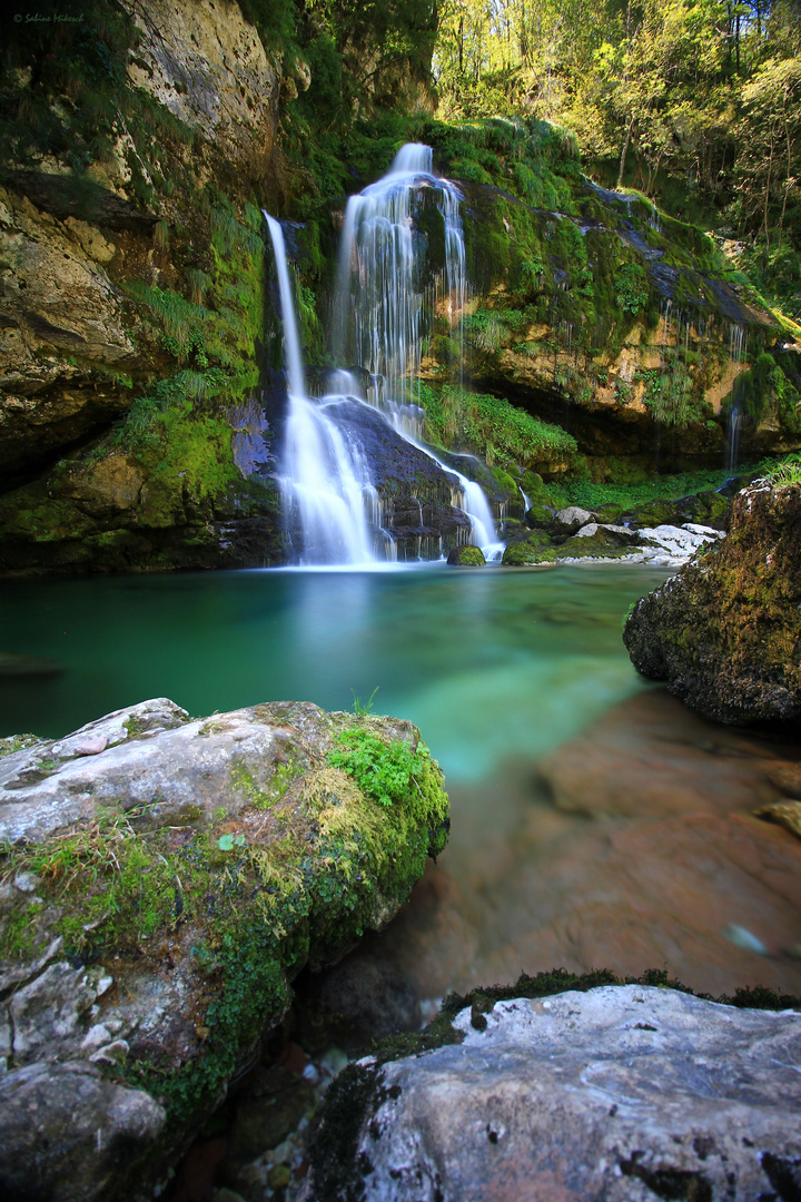 Virje Wasserfall in Slowenien