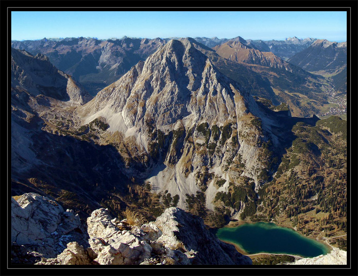 vis á vis der Sonnenspitze