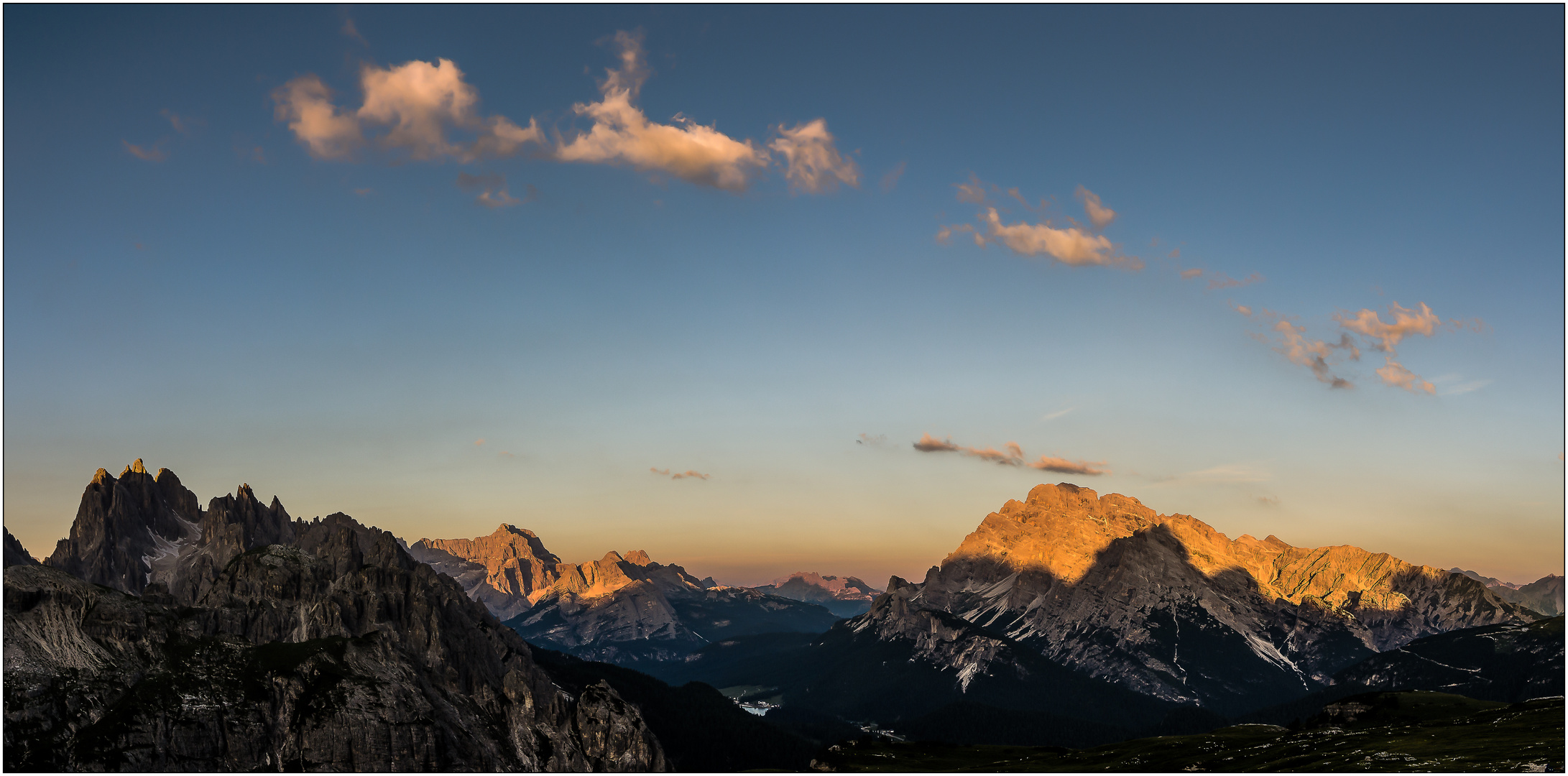 Visavis dem Rifugio Auronzo 