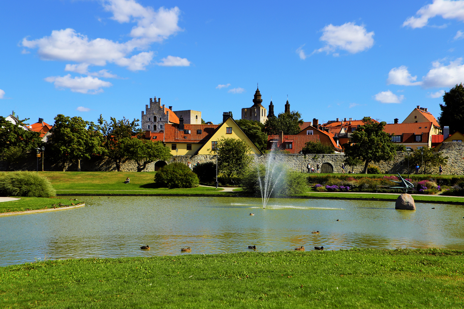 Visby im Sommer