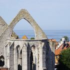 Visby_Dächer_Ruine2