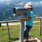 Viscope das intelligente Fernrohr auf der Wank bei Garmisch-Partenkirchen