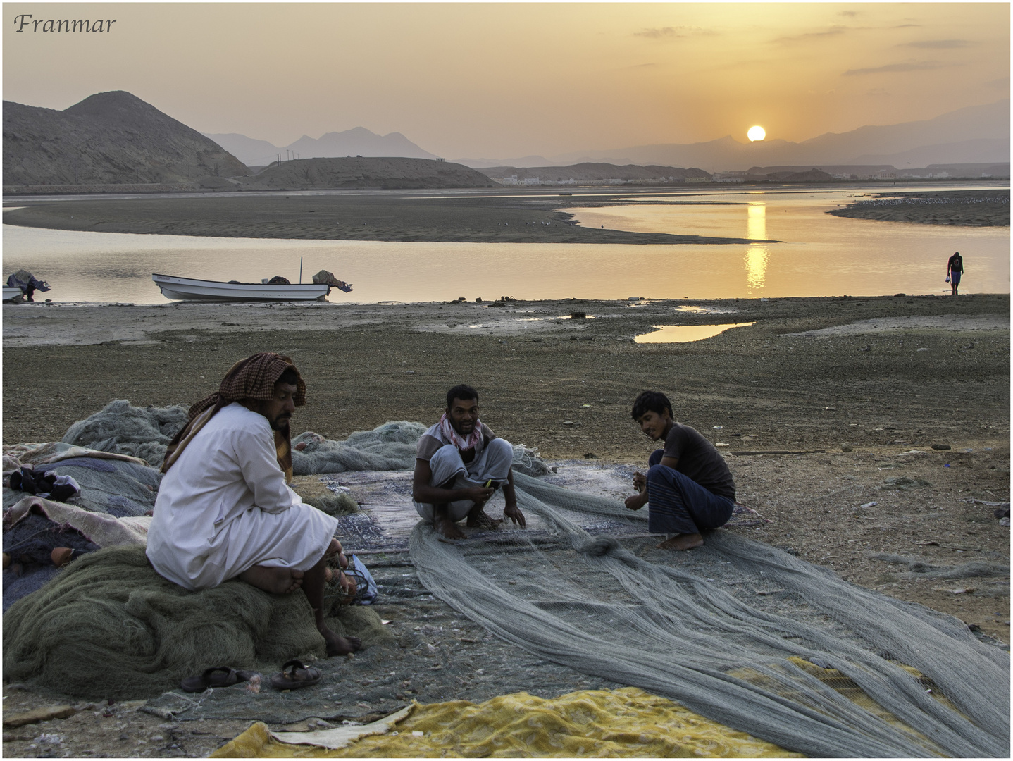 Visiones de Oman - Atardecer en Sur