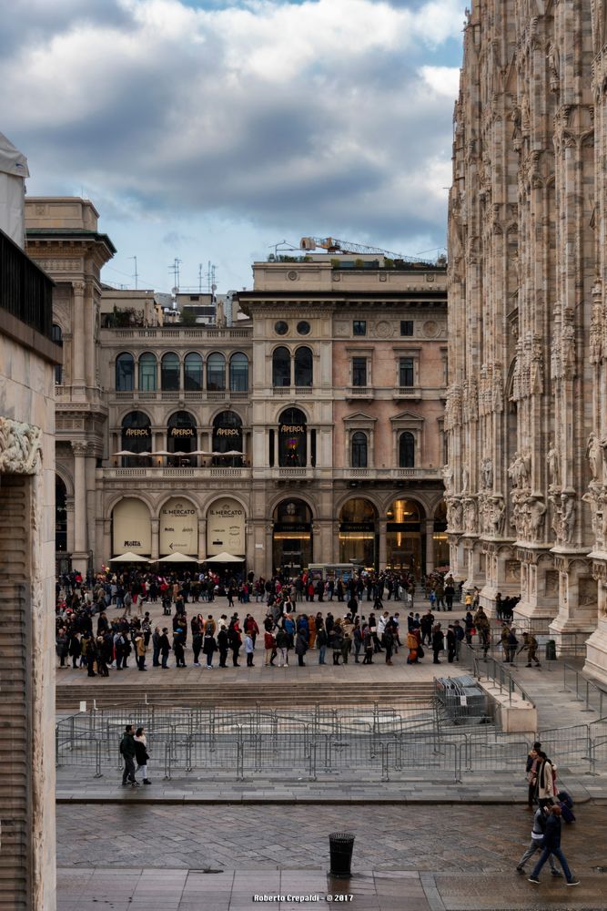 Visita al Duomo, tutti in fila