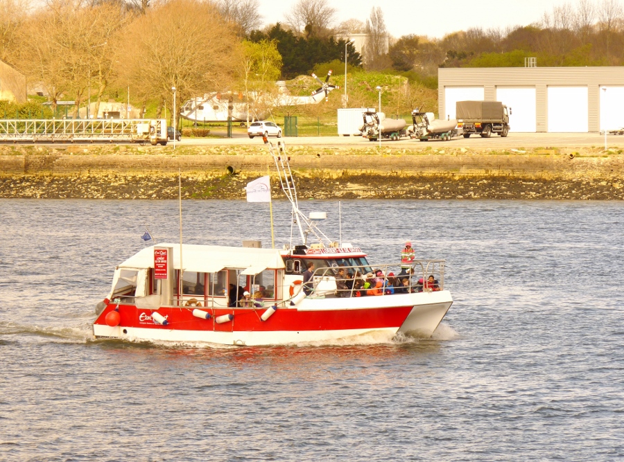 visite commentée dans la rade de Lorient