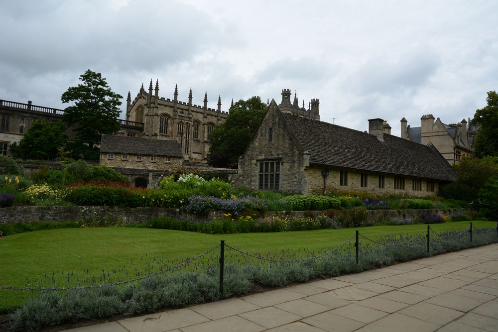 visiting Oxford 4 - college garden