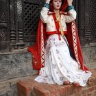 Visitor in Bhaktapur