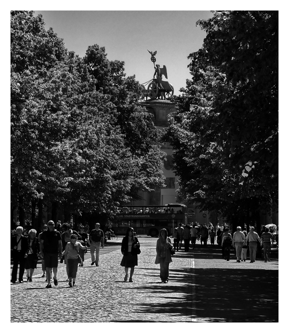 Visitors in Berlin