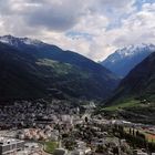 Visp, Stadt im Wallis, Schweiz 