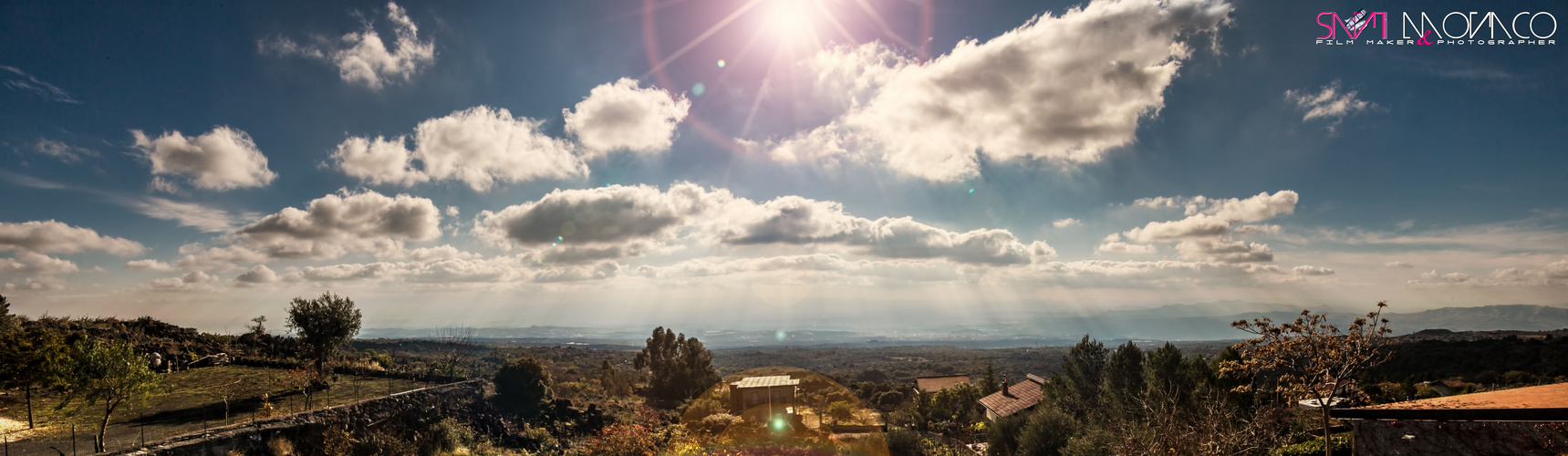 VISTA A 170° DA FRONTE ETNA EST RAGALNA