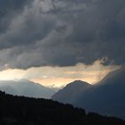 Vista a los Alpes.