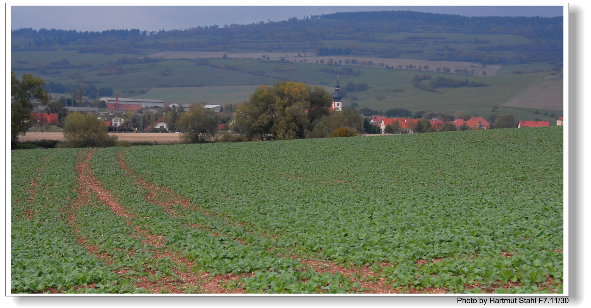 Vista a mi pueblo de origen Helmershausen