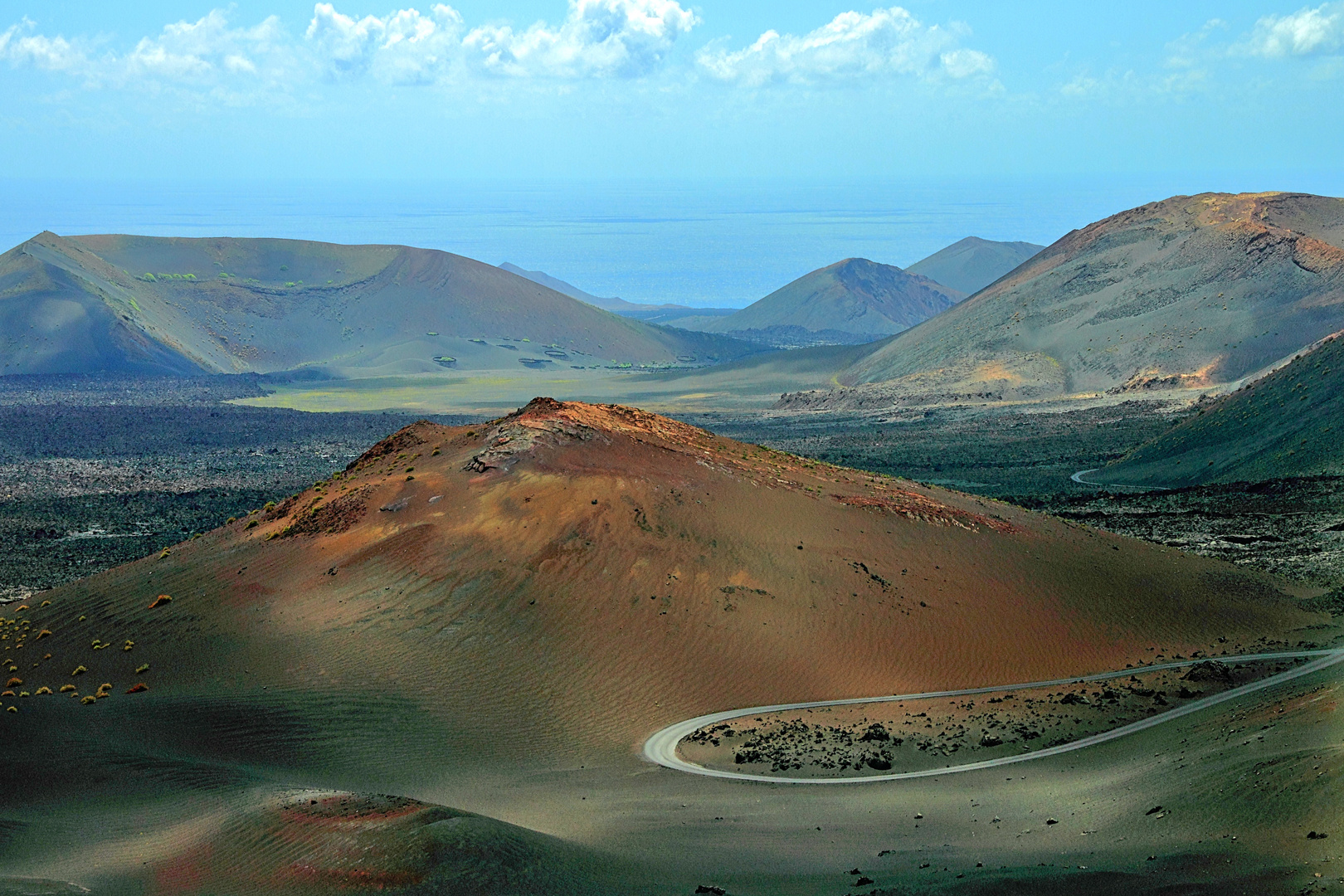 Vista a Timanfaya