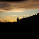 Vista al atardecer del Monasterio de Sant Cugat Valles