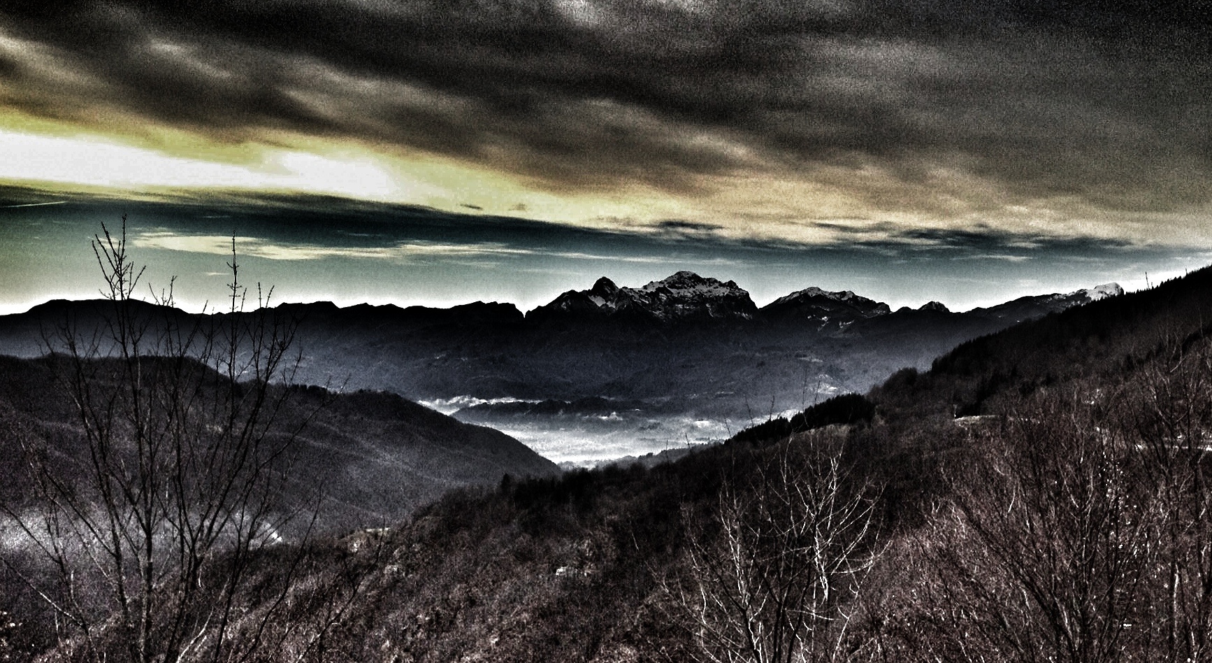 Vista Alpi Apuane 2013