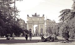 vista : Arco della Pace