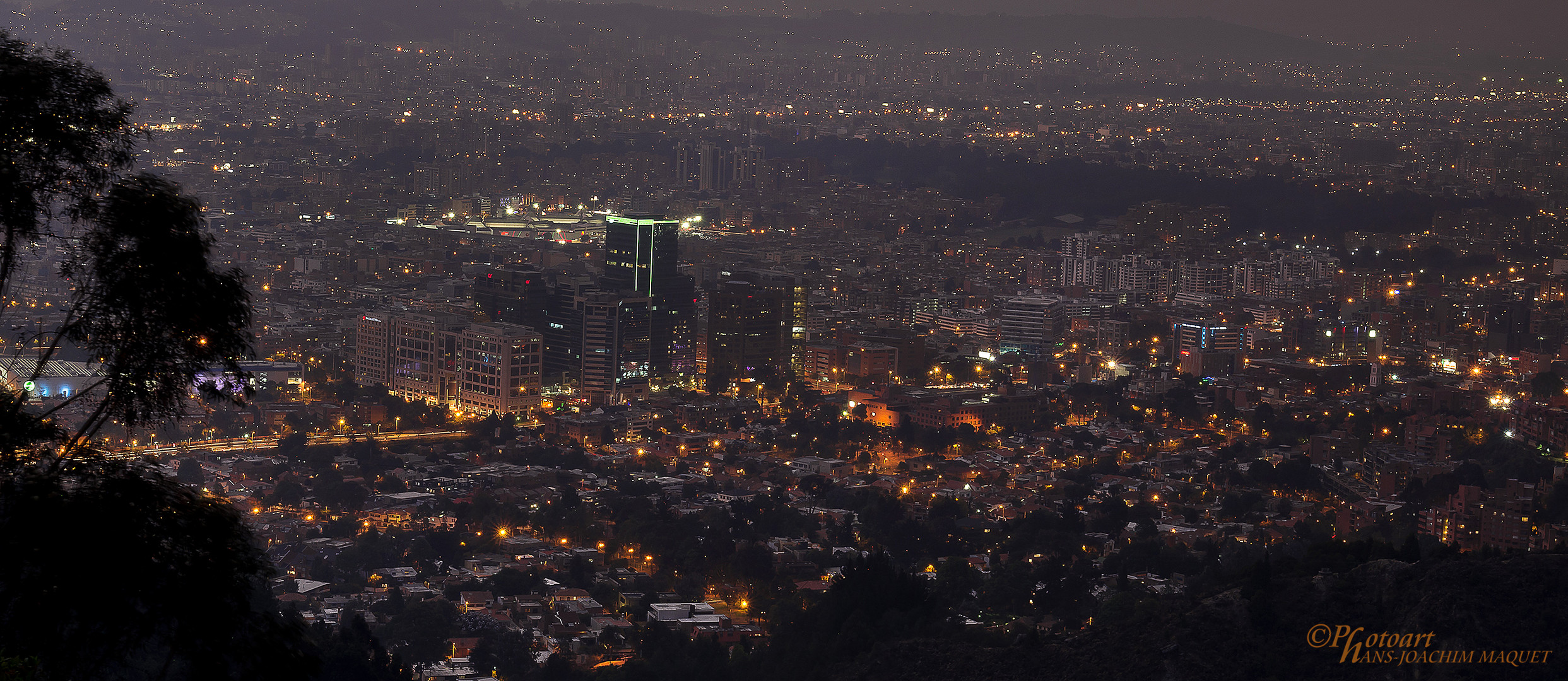 Vista Bogotá de la Calera 