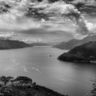 Vista da Campagnano, lago Maggiore