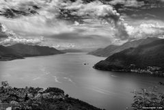 Vista da Campagnano, lago Maggiore