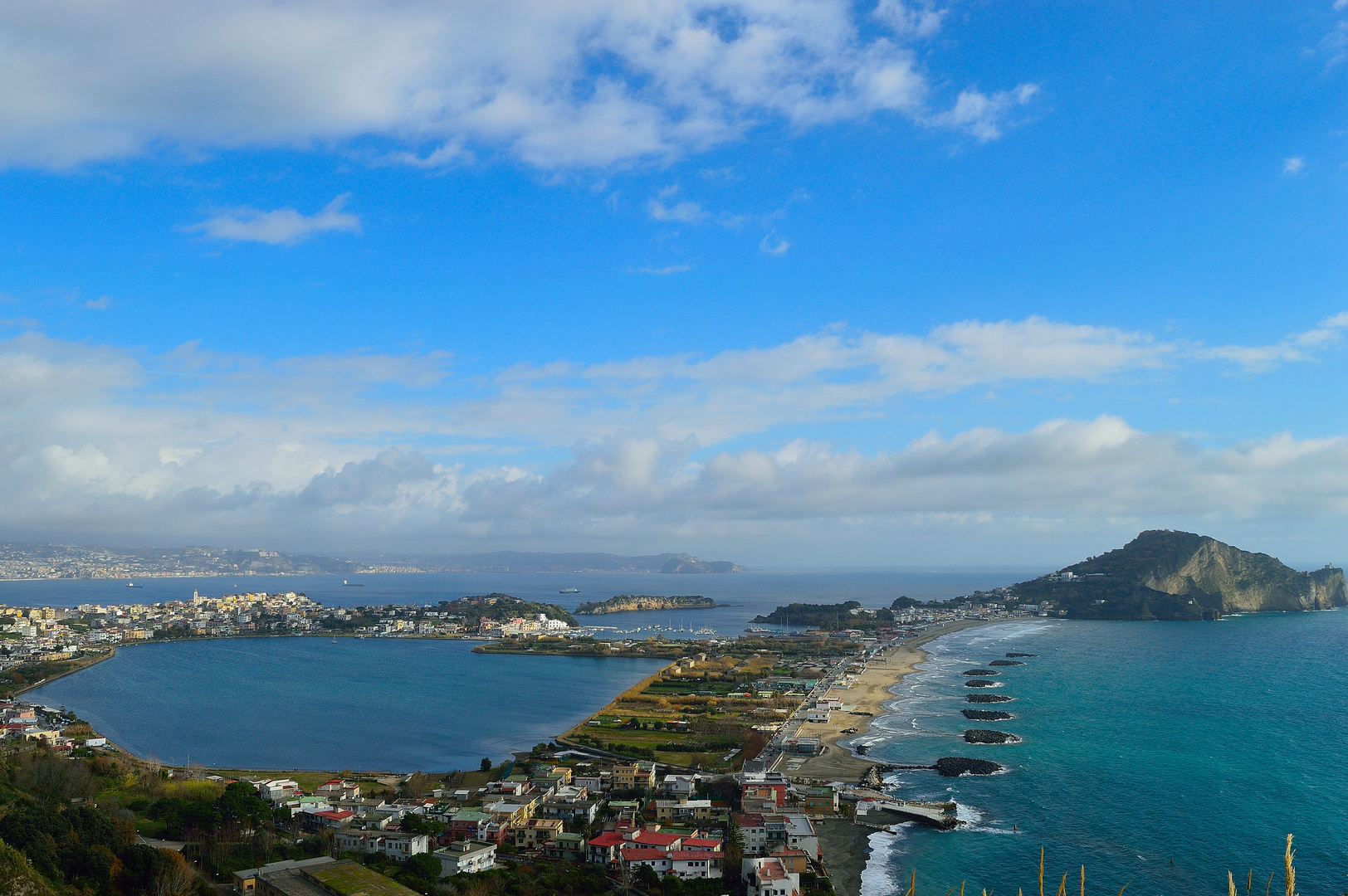 VISTA DA MONTE DI PROCIDA