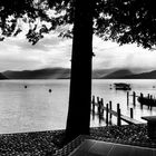 Vista da piazza lago, Caldè