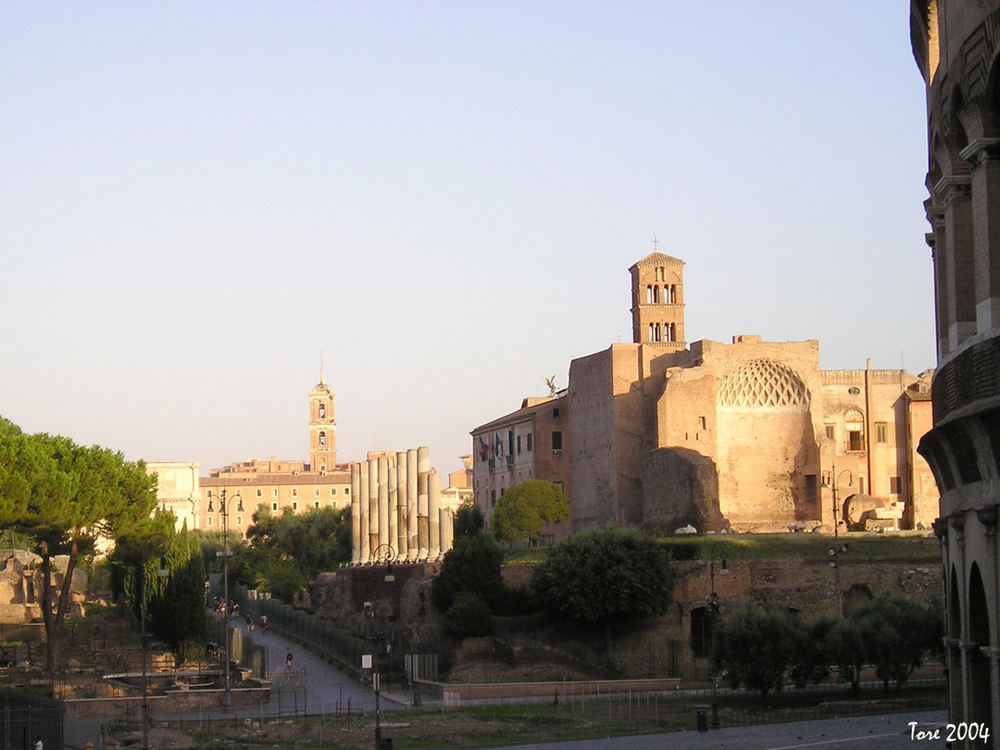 Vista dal Colosseo