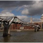 vista dal Millennium Bridge