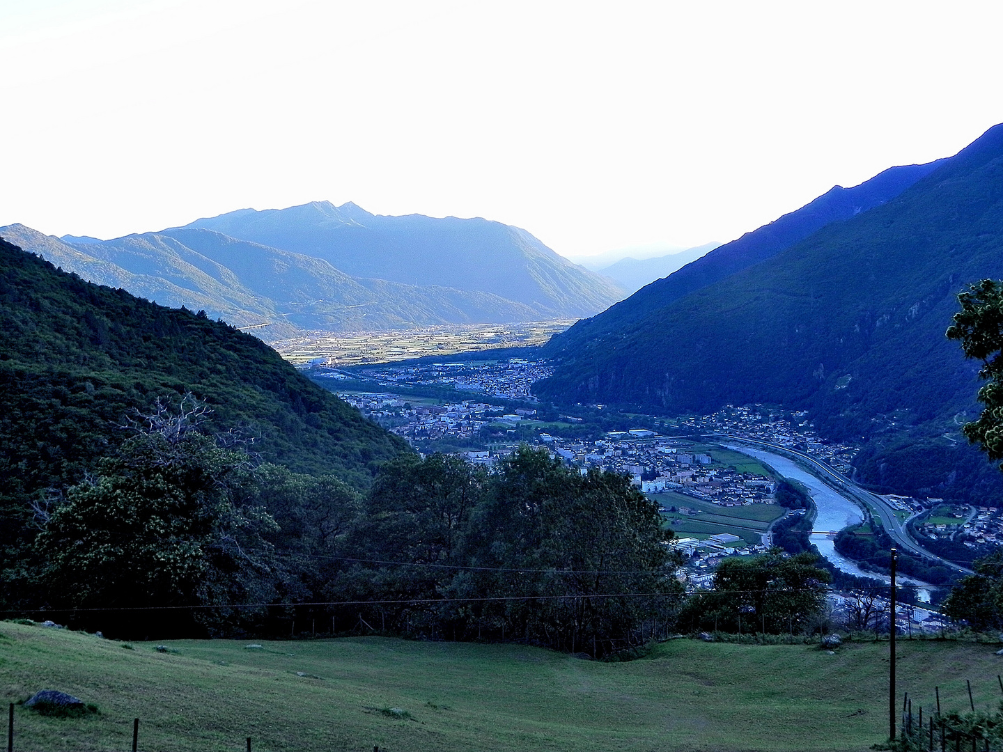 Vista dal Monte di giorno..