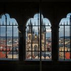 Vista dalla torre del municipio di Praga