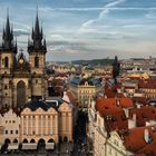 Vista dalla torre del municipio, Praga