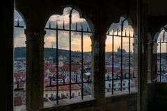 Vista dalla torre del municipio, Praga