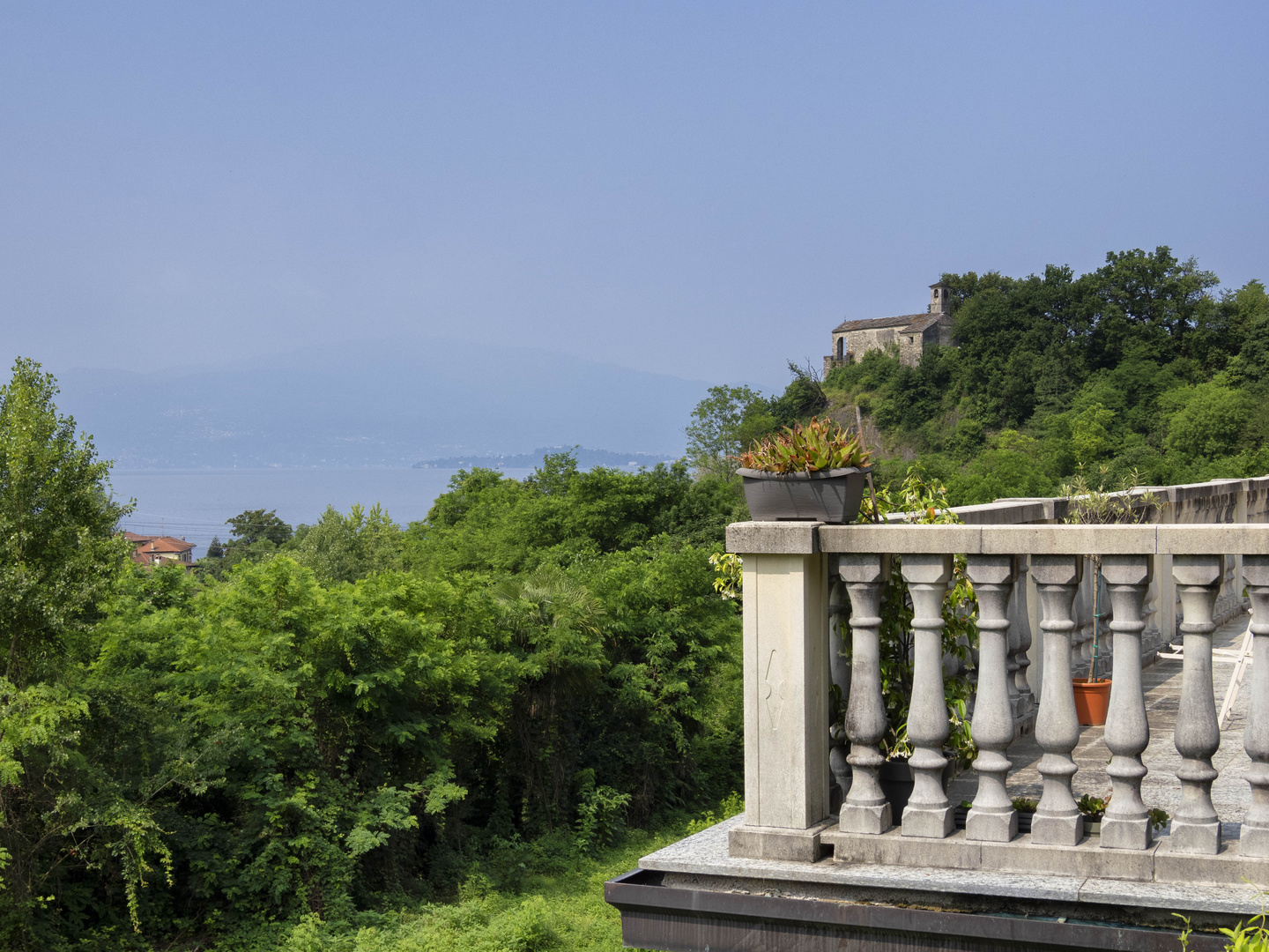Vista dalla veranda