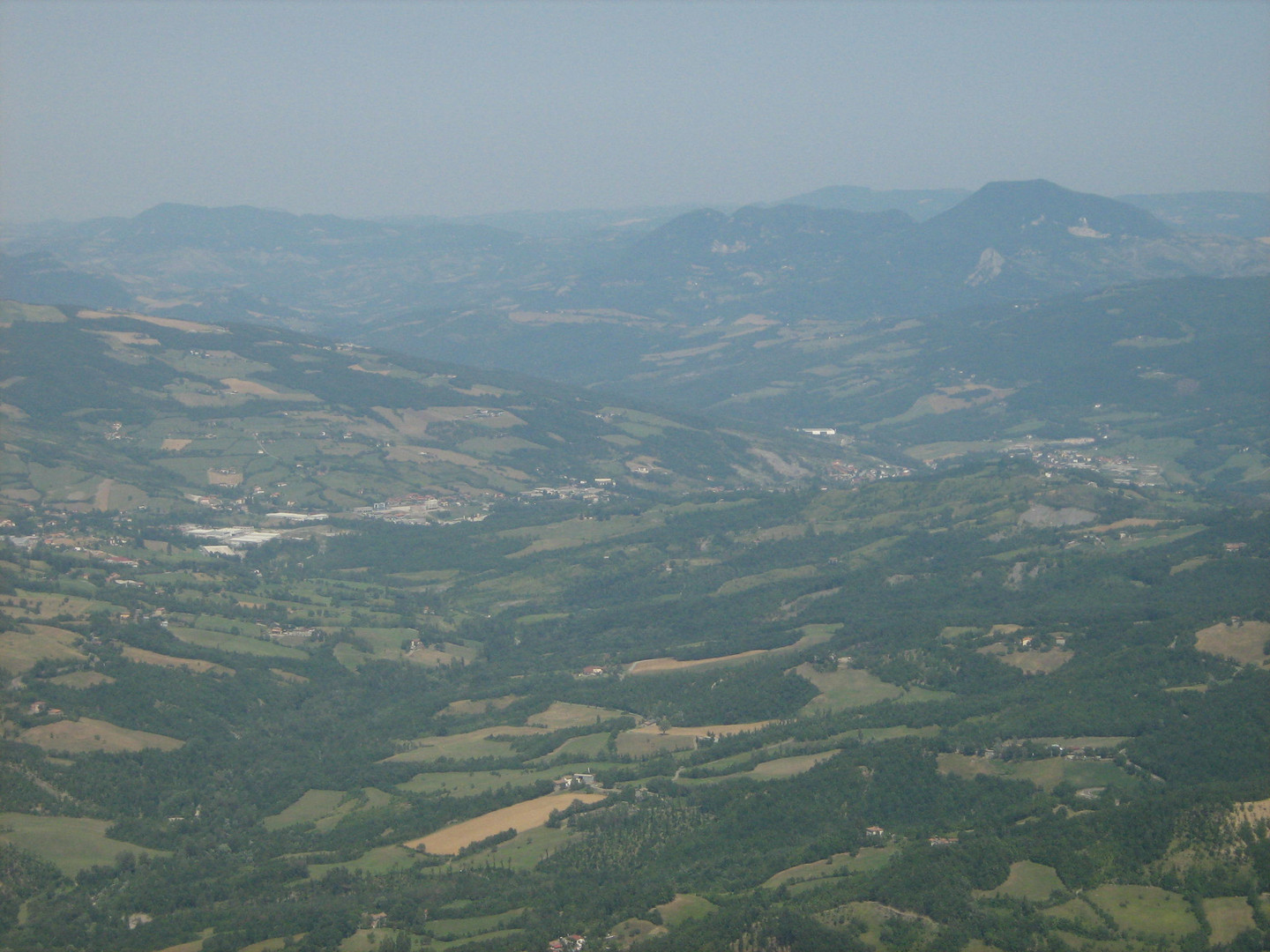 vista dall'alto