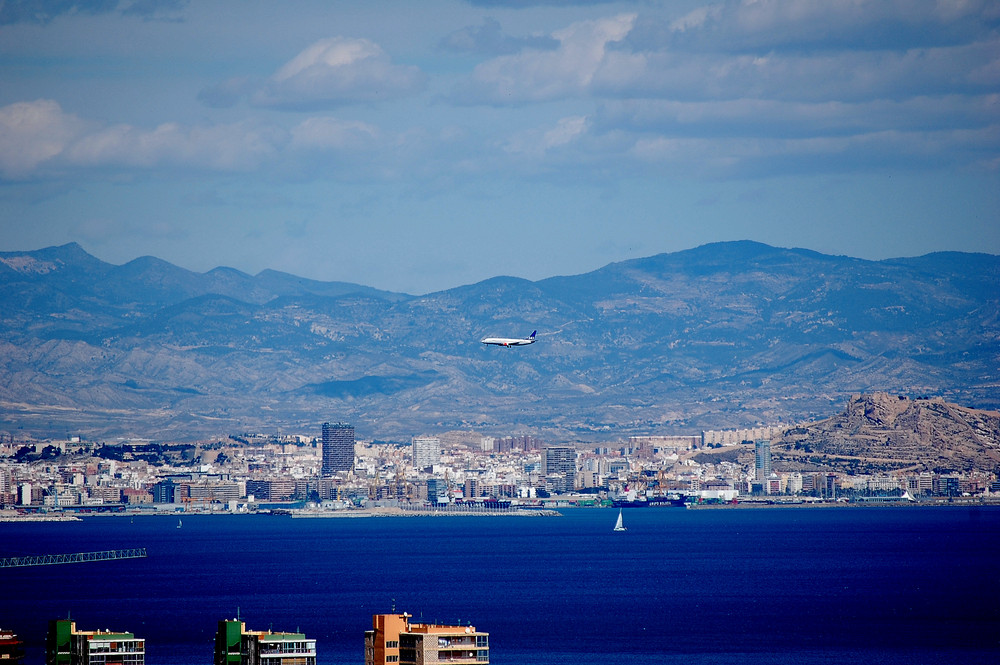 vista de alicante desde gran alancant