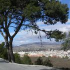 Vista de Aspe desde la ermita de la Santa Cruz Aspe Alicante