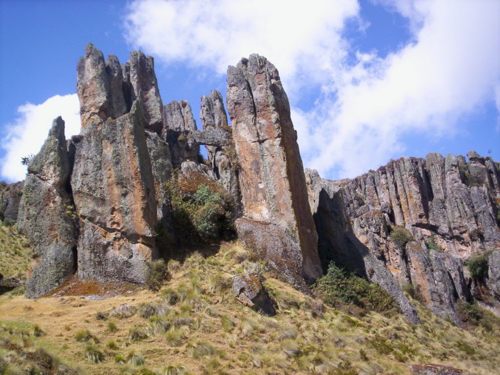 Vista de Cumbemayo-Cajamarca