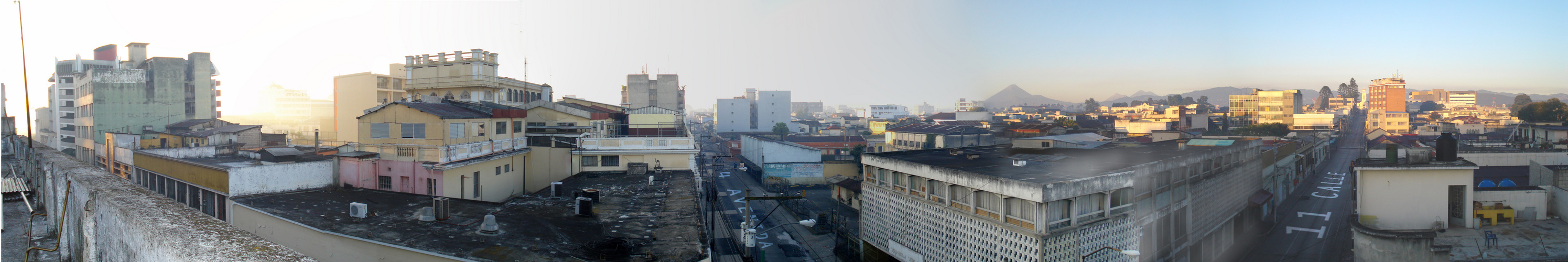 vista de dos calles