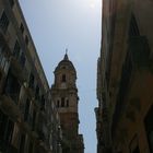 Vista de la catedral de Málaga