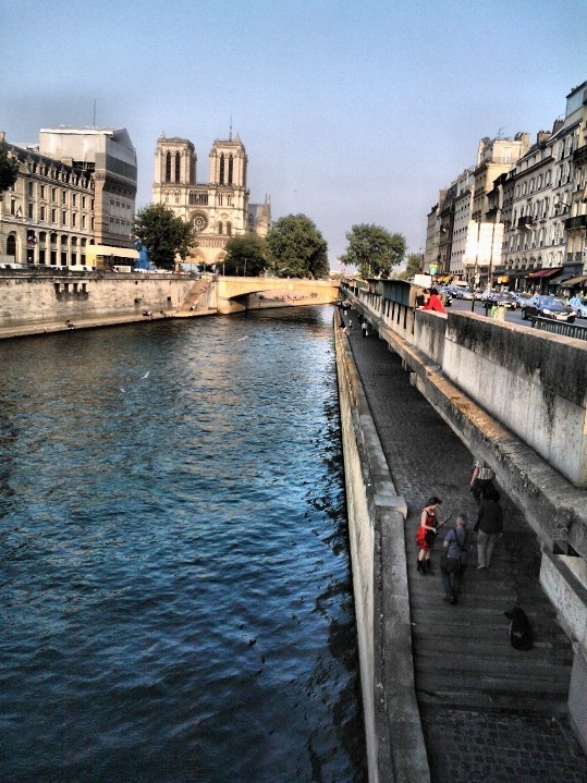 Vista de la Catedral de Notre Dame