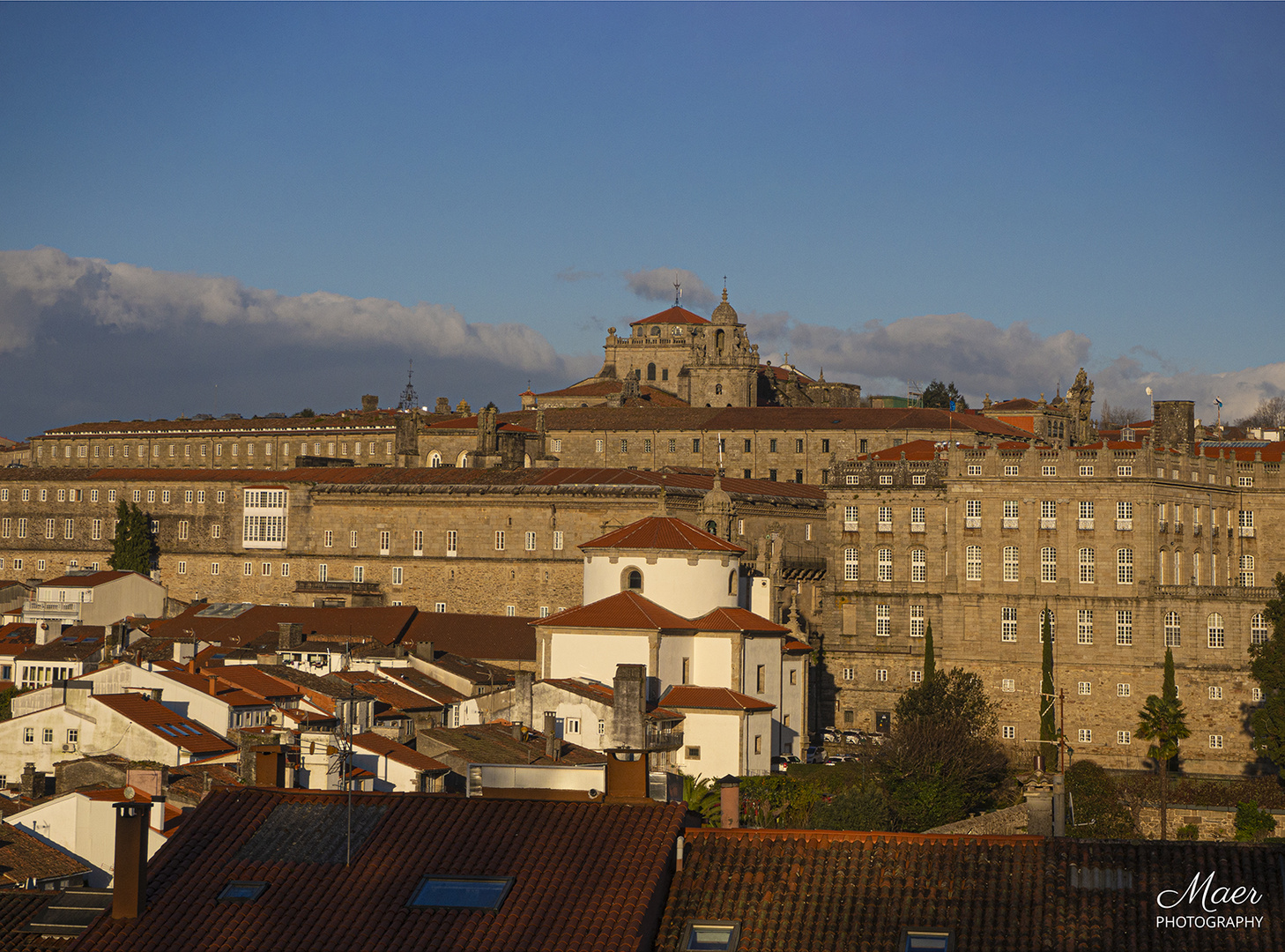 Vista de La Iglesia de San Fructuoso.