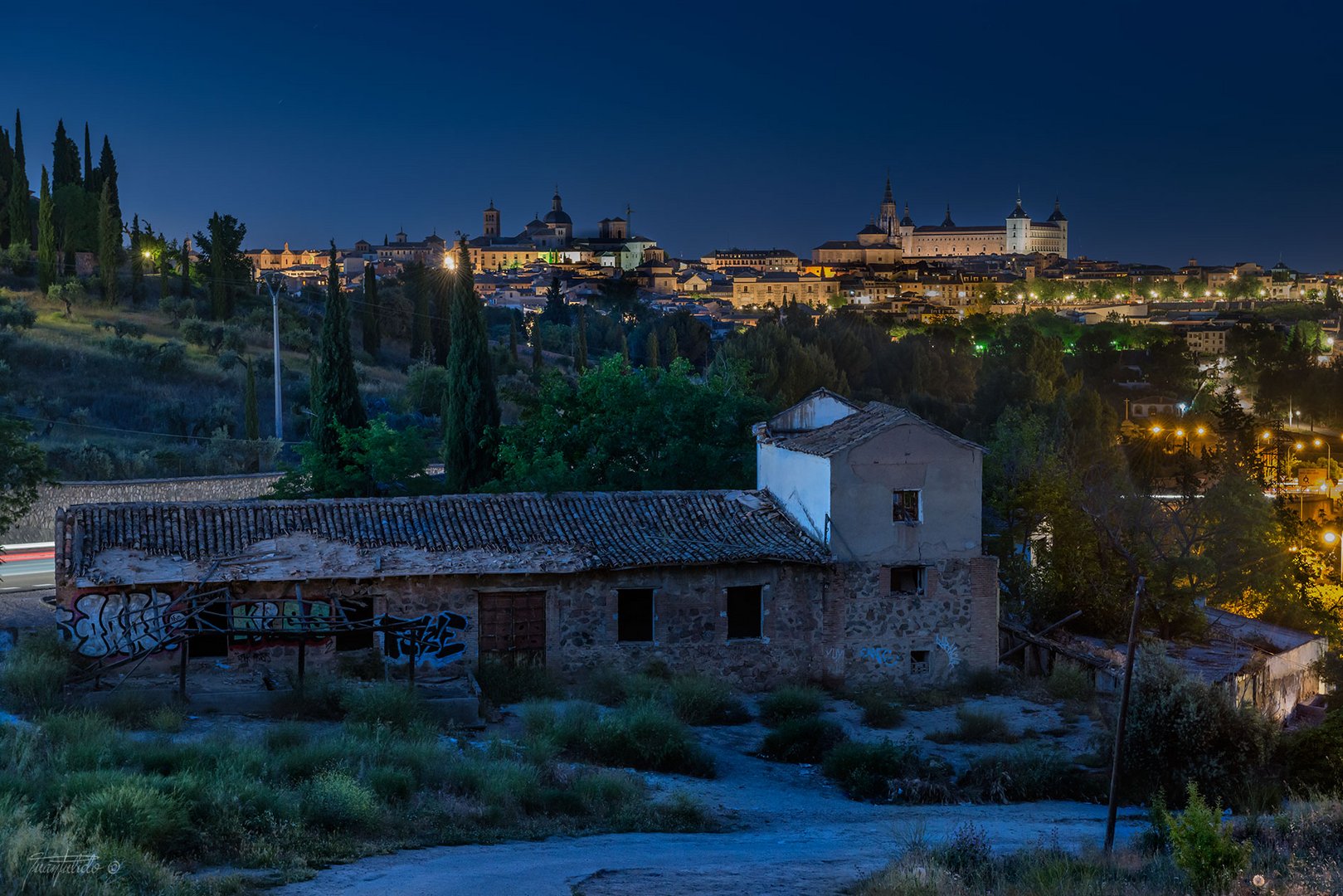 Vista de Toledo desde la antigua venta